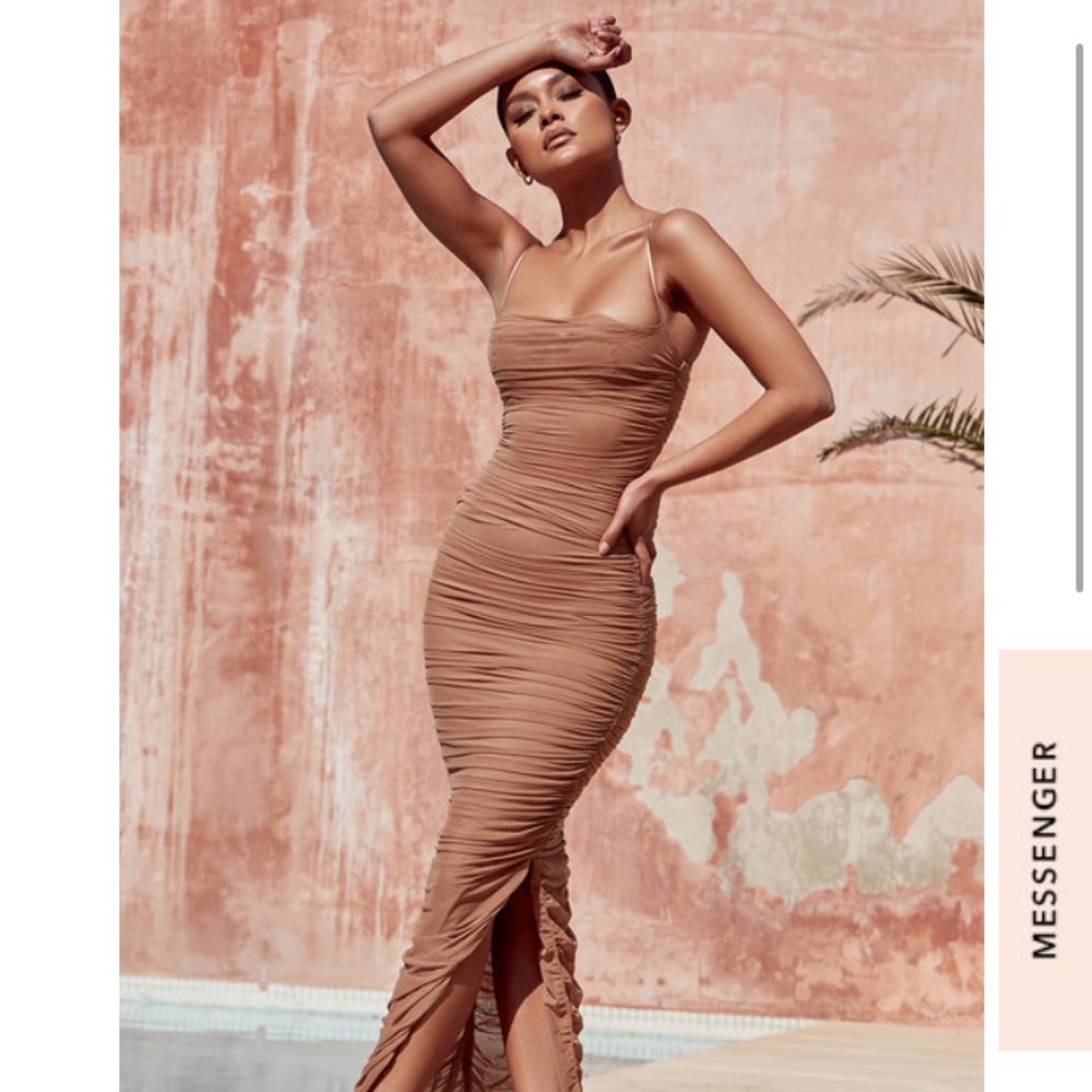 House of CB Nude Gown